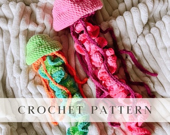 BUNDLE Jazzy The Jellyfish Pattern | Crochet Pattern |Digital Download | PDF