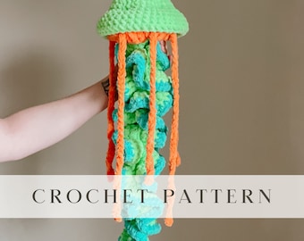 MINI Jazzy The Jellyfish Pattern | Crochet Pattern |Digital Download | PDF