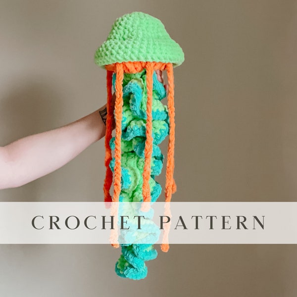 MINI Jazzy The Jellyfish Pattern | Crochet Pattern |Digital Download | PDF