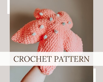 Tina the Starfish Pattern | Crochet Pattern |Digital Download | PDF