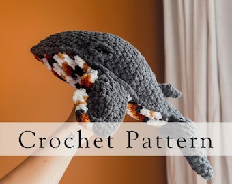 BABY Hugo The Humpback Whale Pattern | Crochet Pattern |Digital Download | PDF