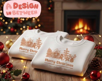 Archivo PNG de sublimación personalizado de Navidad de jengibre