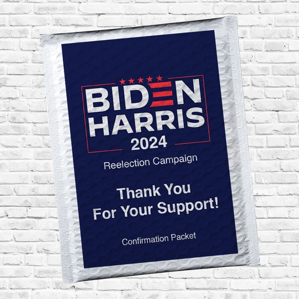 Biden/Harris Reelection Donation Mail Prank