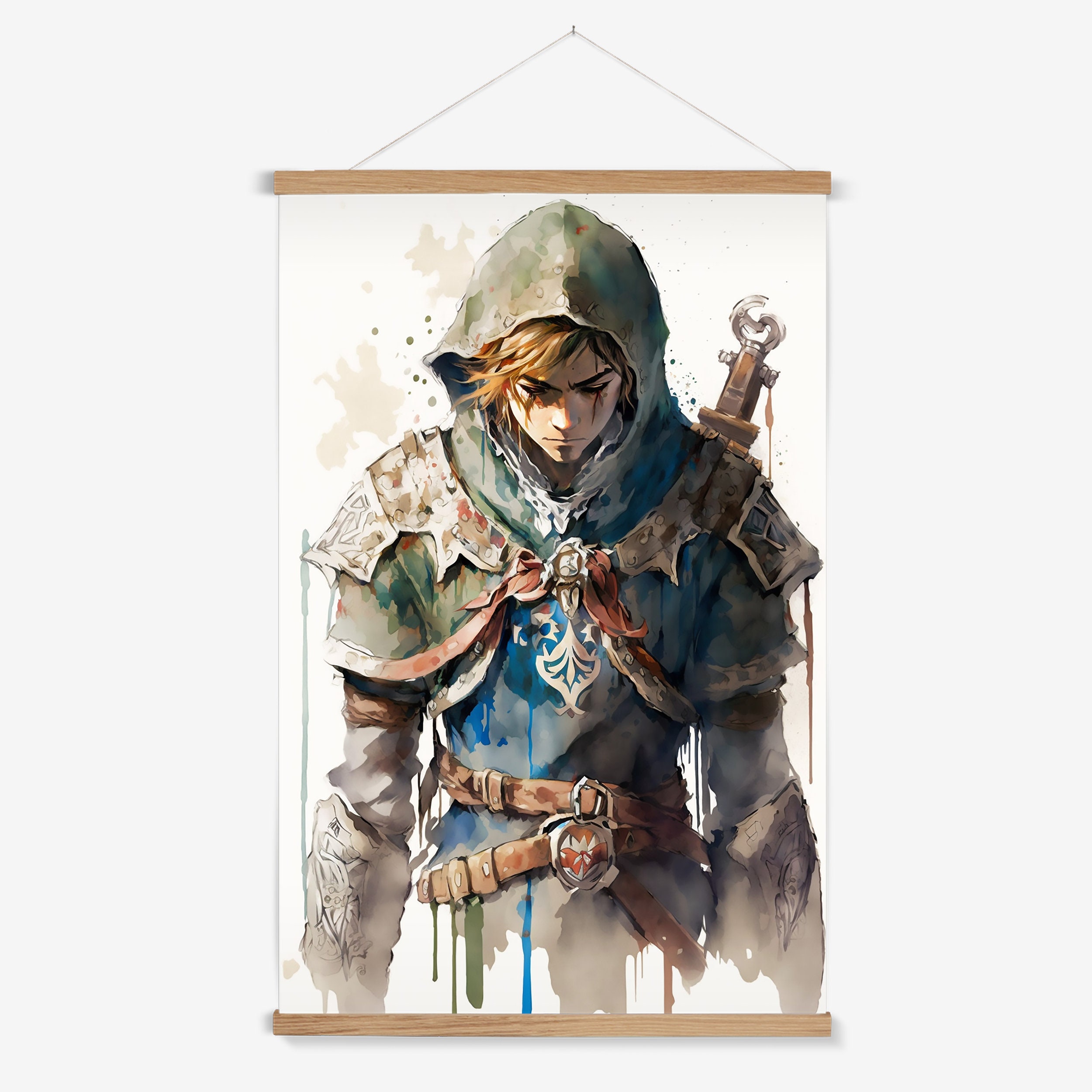 Moody Fan Art Places Legend of Zelda's Link Into Dark Souls