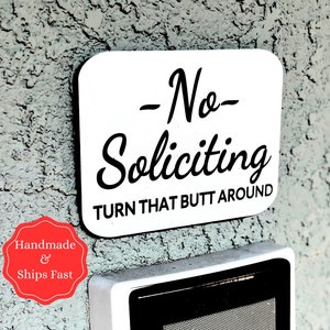 No Soliciting Door Sign, No Knocking Sign Funny, Door Bell Sign, Please Do Not Disturb Door Sign, Go Away Sign, Wood Door Sign, Privacy Sign