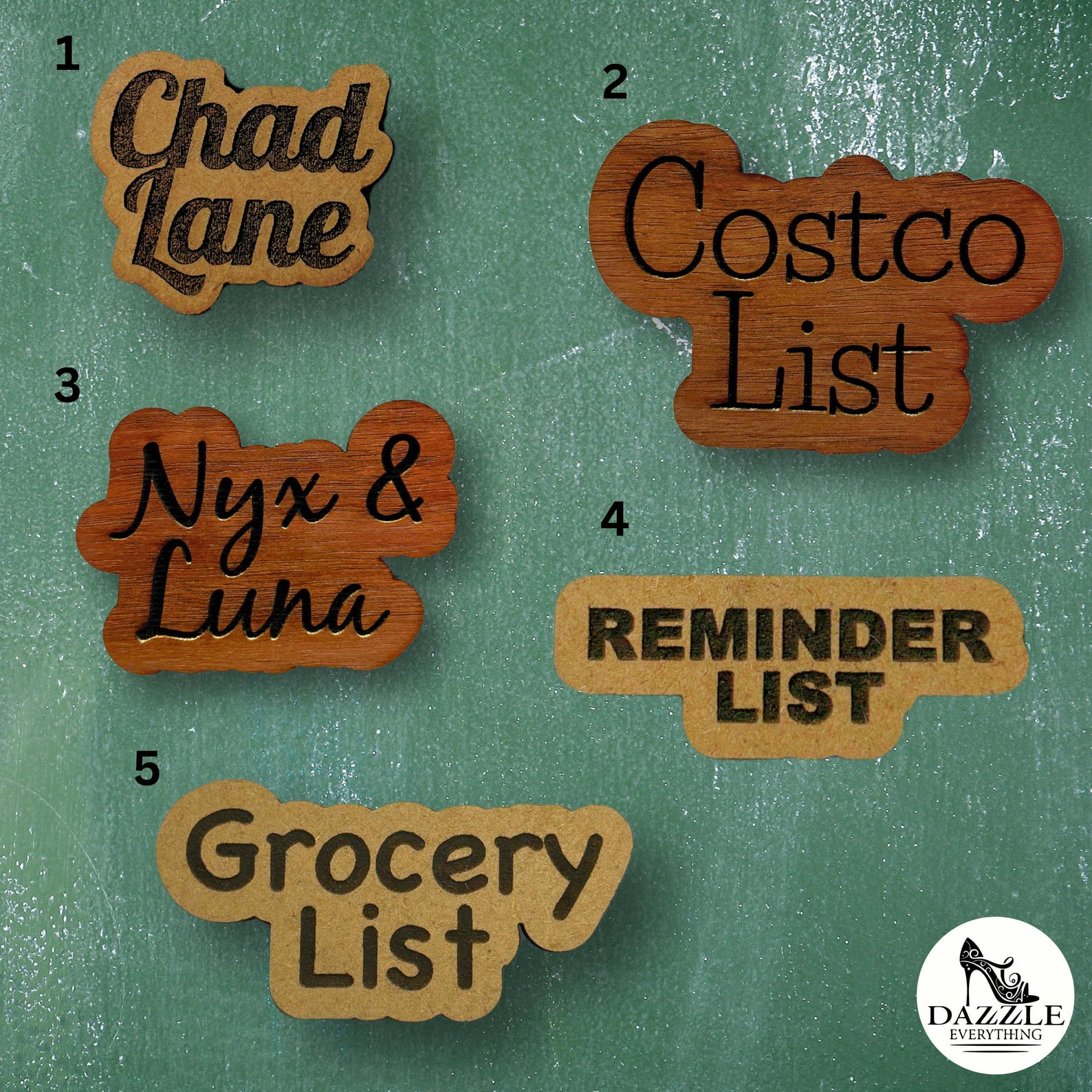 Engraved Fridge Magnet, Personalized Magnets, Custom Name Magnets ...