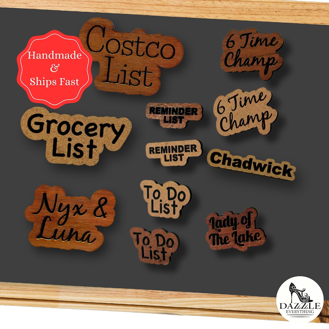 Engraved Fridge Magnet, Personalized Magnets, Custom Name Magnets ...