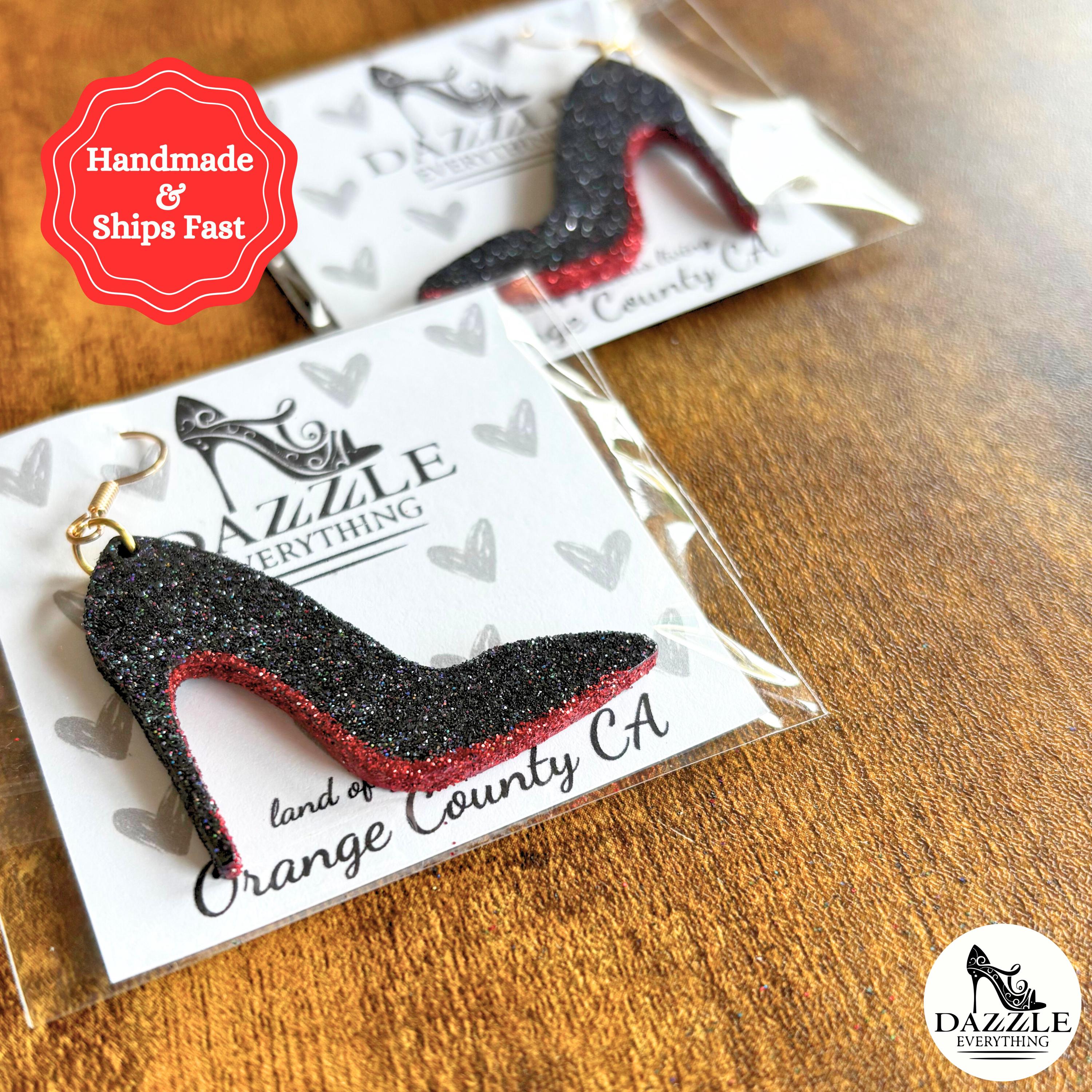 ハイヒールピアス　high heels earrings　silver925 Heels Earrings - Etsy
