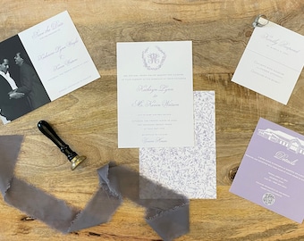 Lavendel Liebe Hochzeitssuite