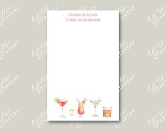 You Bring the Alcohol