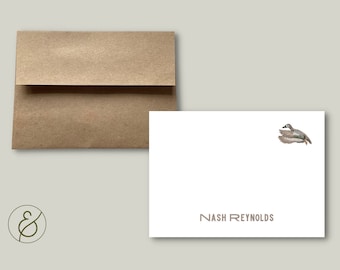 Boys Hunting Stationery