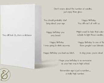 Inappropriate Birthday Cards