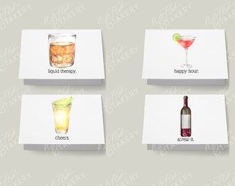 Cocktail Stationery