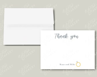Engagement Thank You Cards