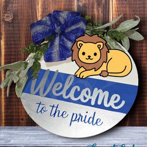 Custom Buffalo Plaid FLANNEL AND FRIENDS Welcome Door Hanger | Personalized Colors | Rustic Decor for Home or Front Door | You Pick Colors