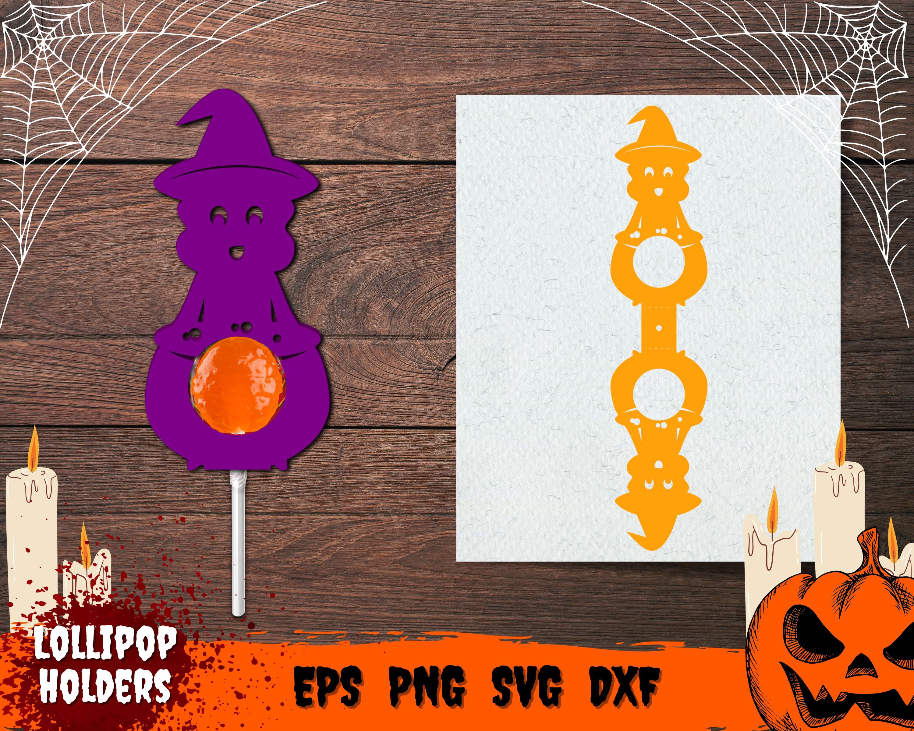 Halloween Candy Holder SVG, Halloween Candy Dome Holder, Candy Holder ...