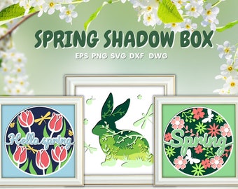 3D ハロー スプリング シャドウ ボックス SVG 3D レイヤー SVG