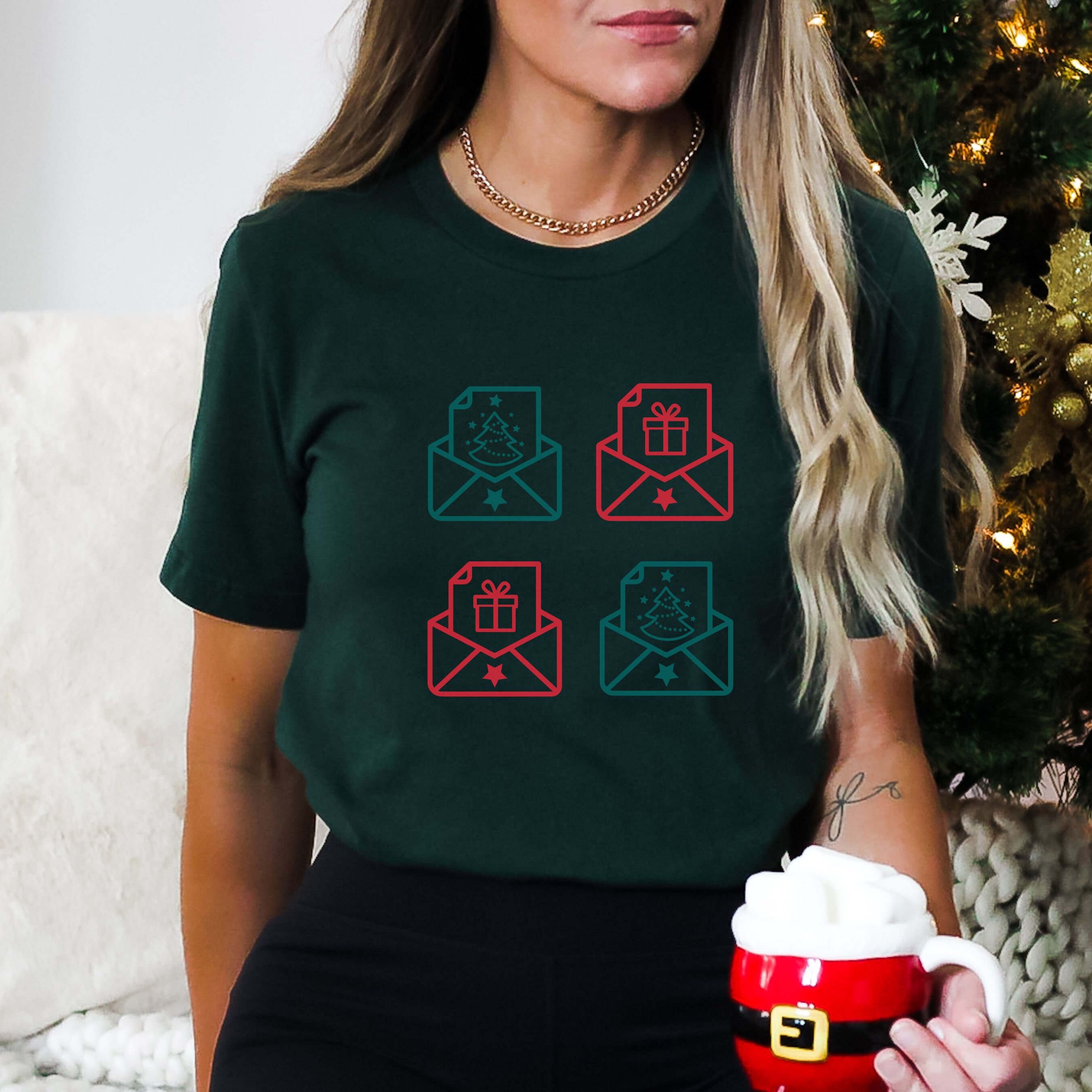 Postal Worker Christmas Tshirt Rural Carrier Christmas Etsy