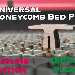 Ultra Slim Honeycomb Bed Pin - Compatible with all major honeycomb bed manufacturers, XTool Atomstack Ortur [Professional Grade]