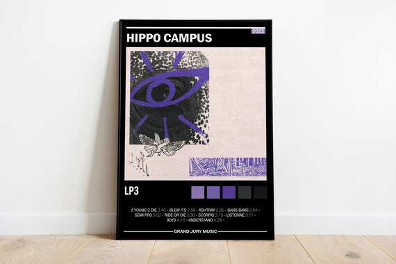 hippo campus lp3 tour poster