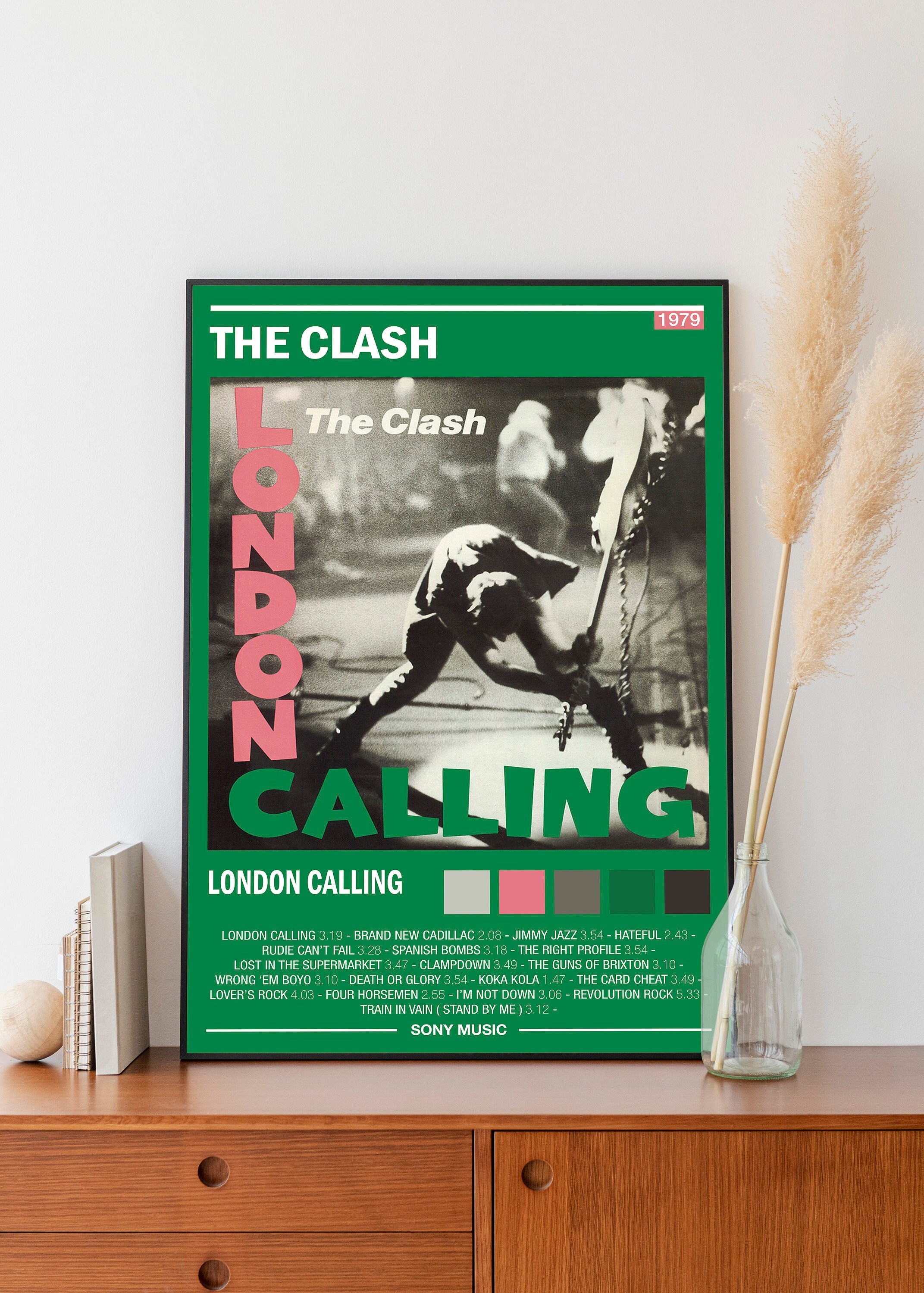 The Clash - London Calling - Album Poster