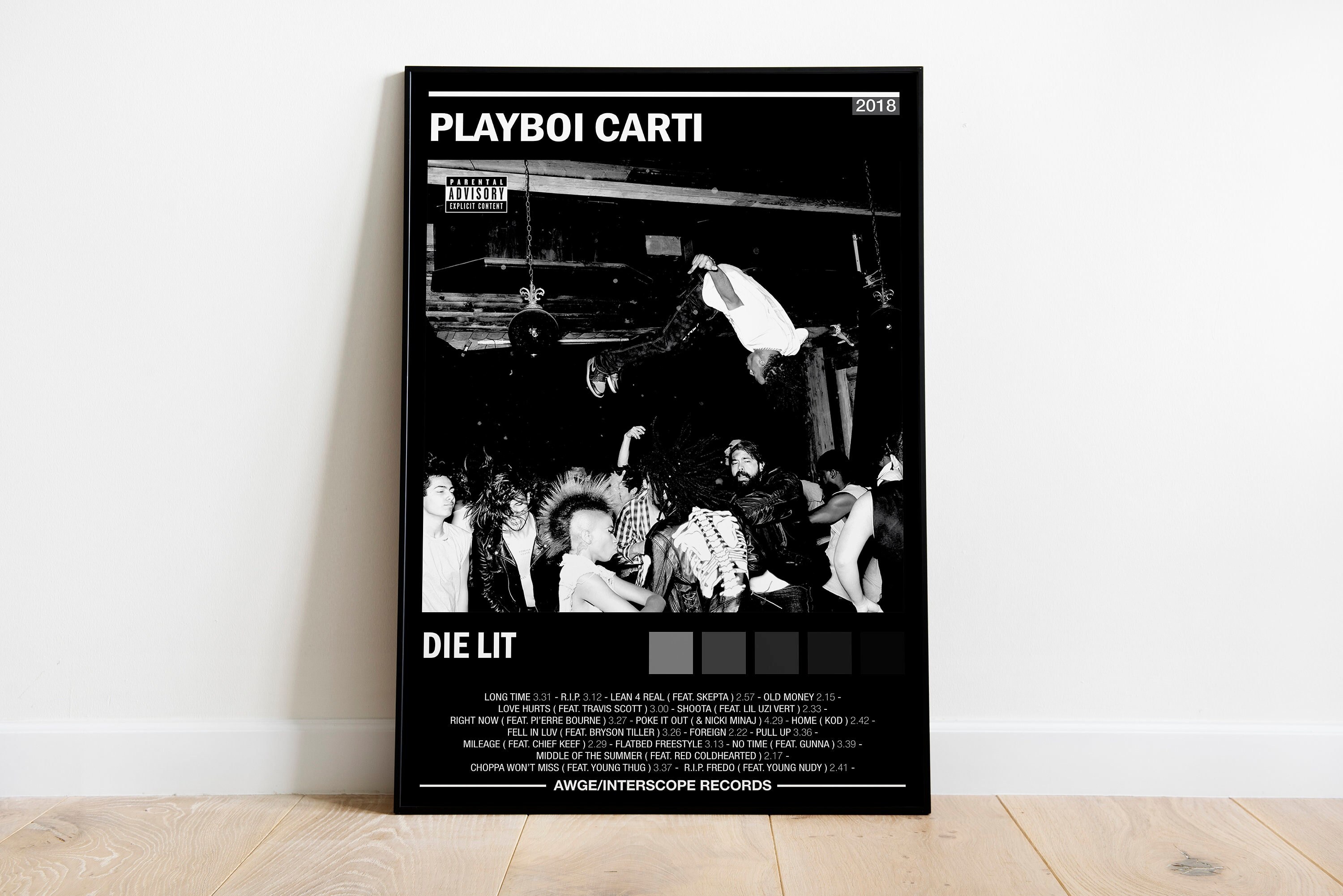 Playboi Carti - Die Lit - Album Poster