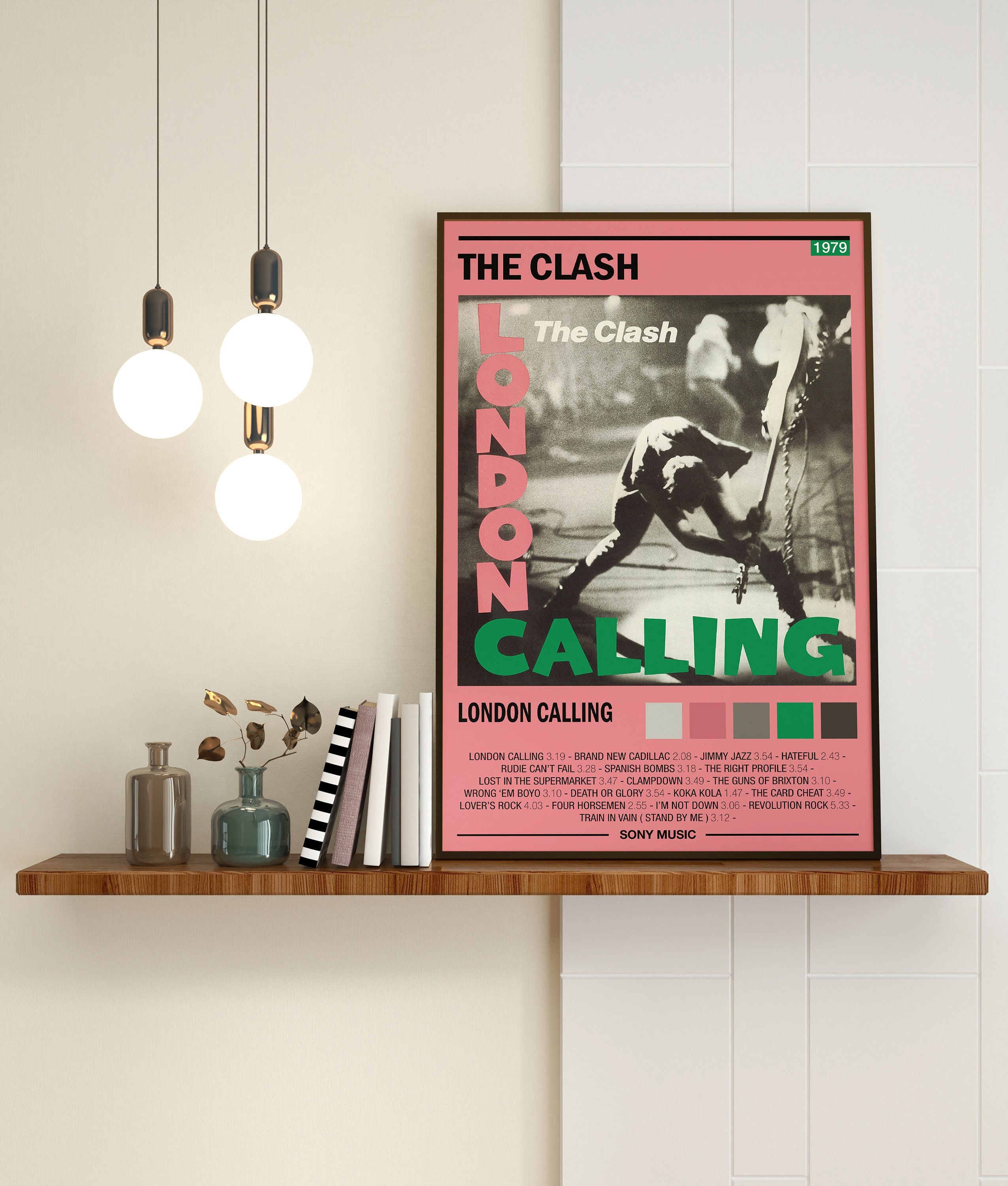 The Clash - London Calling - Album Poster