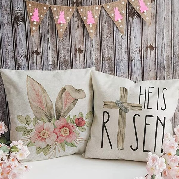 Easter Pillow Etsy