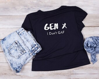 Gen X et t-shirt fier