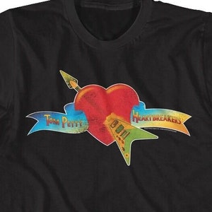 Tom Petty & the Heartbreakers Logo Adult T Shirt
