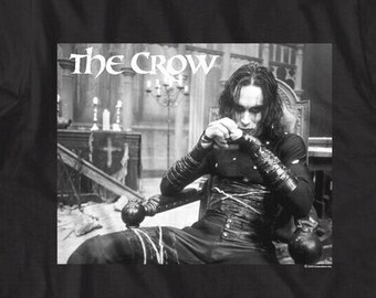 The CROW T-Shirt Eric Draven Mad Movie Merch Adult Tees