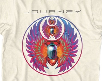 Journey T-Shirt Scarabs Captured Album Adult Tees