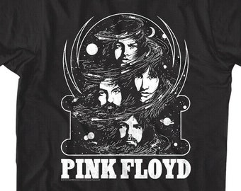 PINK FLOYD Faces in the Stars Adult T-shirt - Etsy