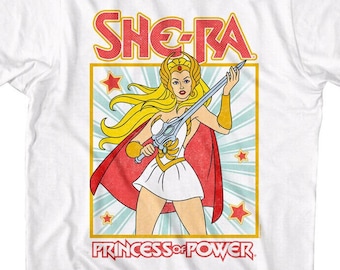 She-ra Star Burst Adult T-shirt - Etsy