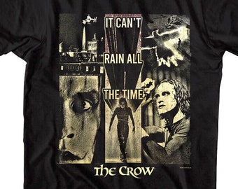 The CROW T-Shirt Eric Draven Movie Montages Adult Tees
