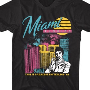 Scarface Miami Florida Adult T-Shirt