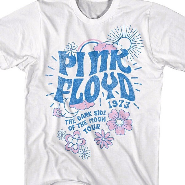 PINK FLOYD T-Shirt Vintage DSOTM Flower Power 1973