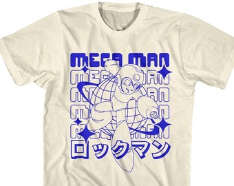 Megaman Shirt 72 Worldwide Video Game Graphic Tees