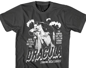 Dracula Prince Of Darkness Movie Poster T-Shirt – Men's Black Cotton Graphic Tee