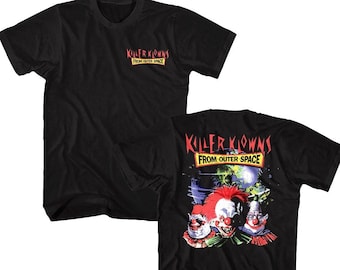 Killer Klowns from Outer Space T-Shirt Vintage Movie Poster Tees