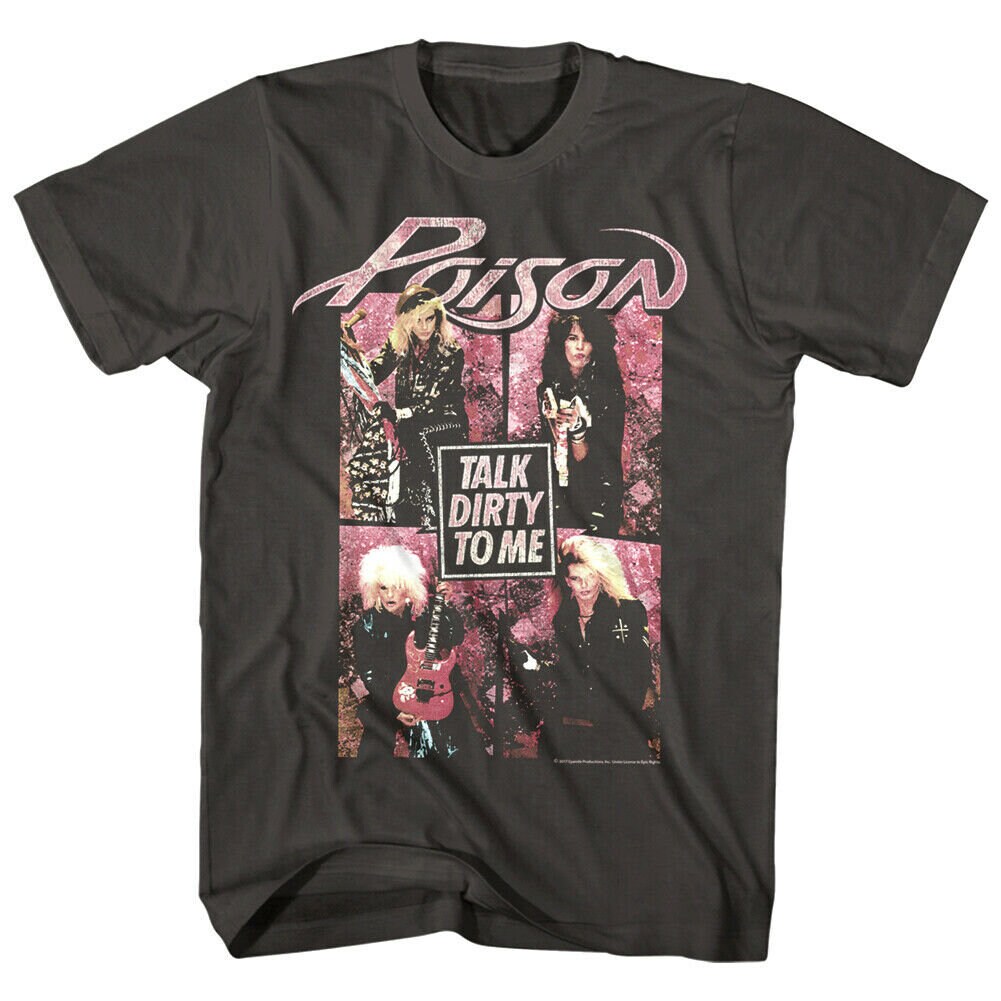 POISON Talk Dirty To Me Adult T-Shirt
