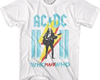 AC/DC Who Made Who Album Adult T-shirt - Etsy AC/DC Who Made Who Album Adult T-shirt - Etsy