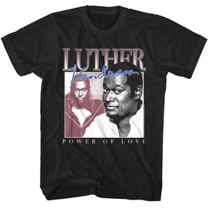 Luther Vandross Shirt R&B Soul Singer Retro Style Tees - Etsy