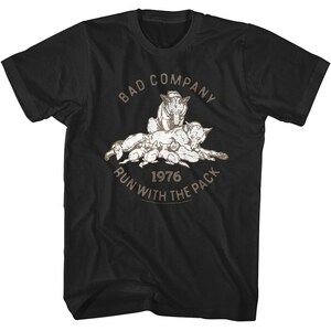 Bad Company Wolf Mother Run with the Pack Adult T-Shirt