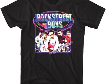 Backstreet Boys T-shirt Black & Blue 90's Pop Music Shirts - Etsy
