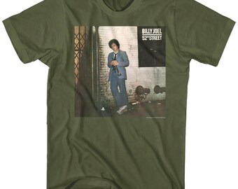 Billy Joel Piano Man T-shirt: Vintage Keyboard Rock 'n Roll Music