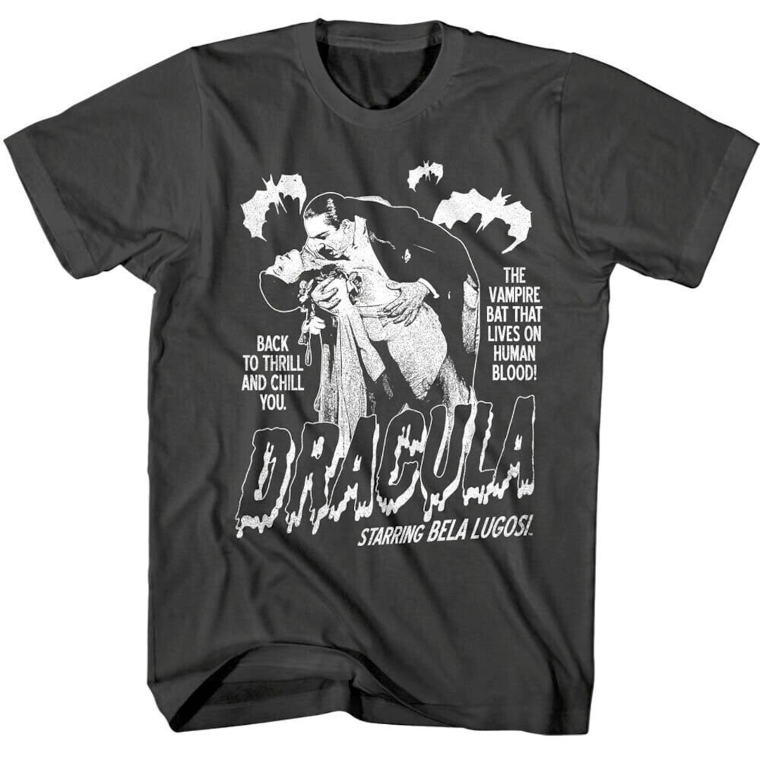 DRACULA T-shirt Bela Lugosi Vampire Vintage Adult Tees - Etsy