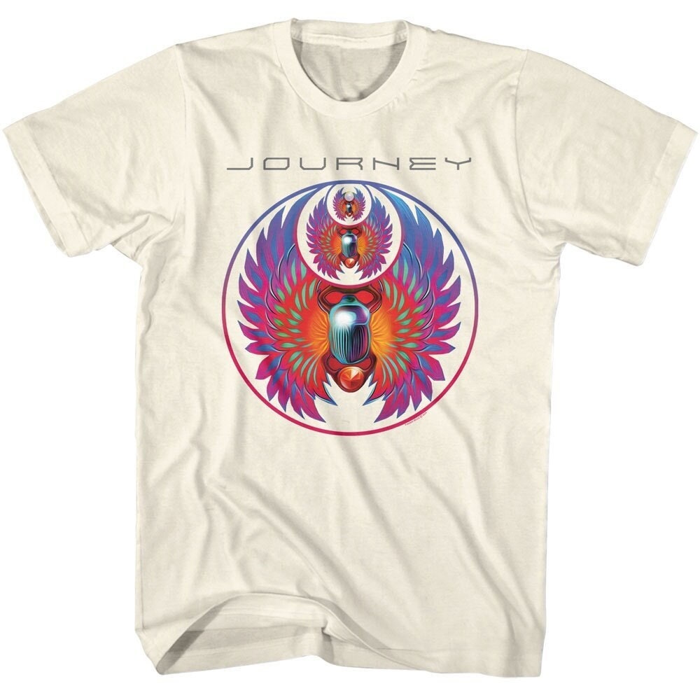 Journey T-Shirt Scarabs Captured Album Adult Tees