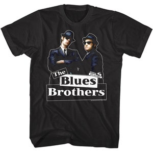 Blues Brothers Official Movie Merchandise Men&#39;s T Shirt Adult Tees