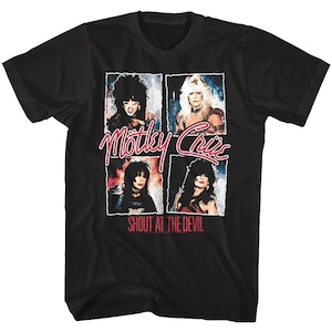 Motley Crue Band Logo Black Shirts - Etsy